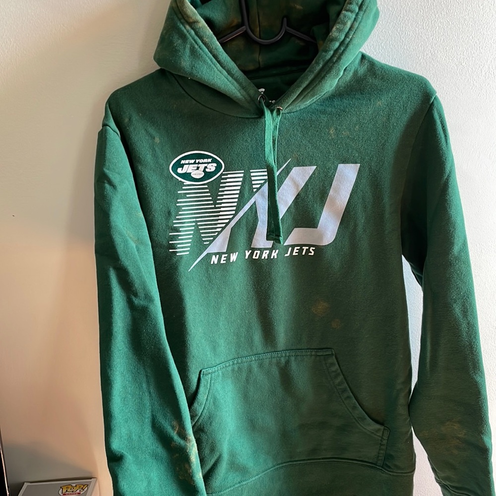Damaged Jets Color Bleach hoodie